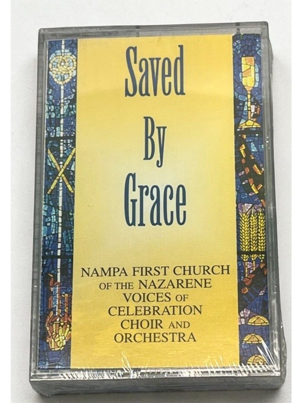 Nampa Idaho First Church of The Nazarene Choir Saved By Grace Cassette Gospel